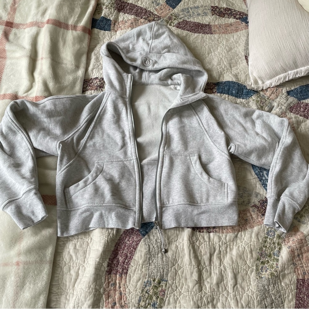 Lululemon full zip scuba hoodie